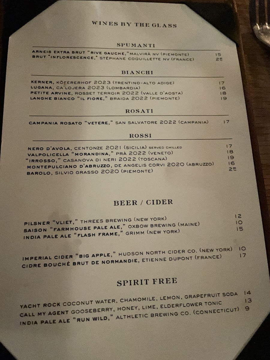 L'Artusi Menu - Image 5